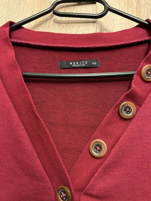 Bluza burgund Mohito