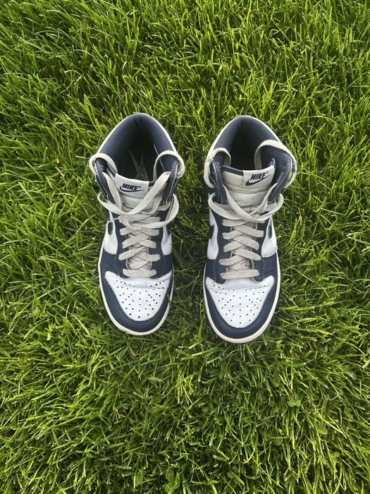 Nike Dunk High albastru/alb – mărimea 38 – stare bună