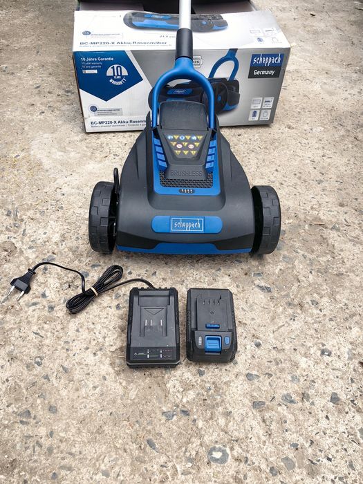 Мини Акумулаторна косачка за трева Scheppach BC-MP220-X