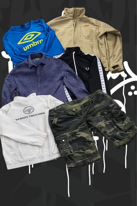 Брендовые вещи.