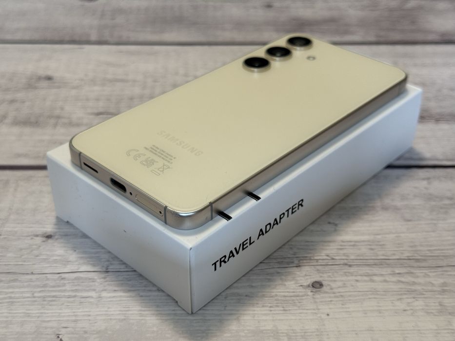 Samsung Galaxy S24 128GB Amber Yellow – Impecabil, Husă + Încărcător Fast