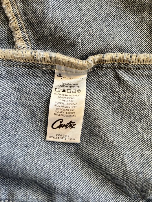 Corteiz C-Star Stitch-Down Jacket Blue