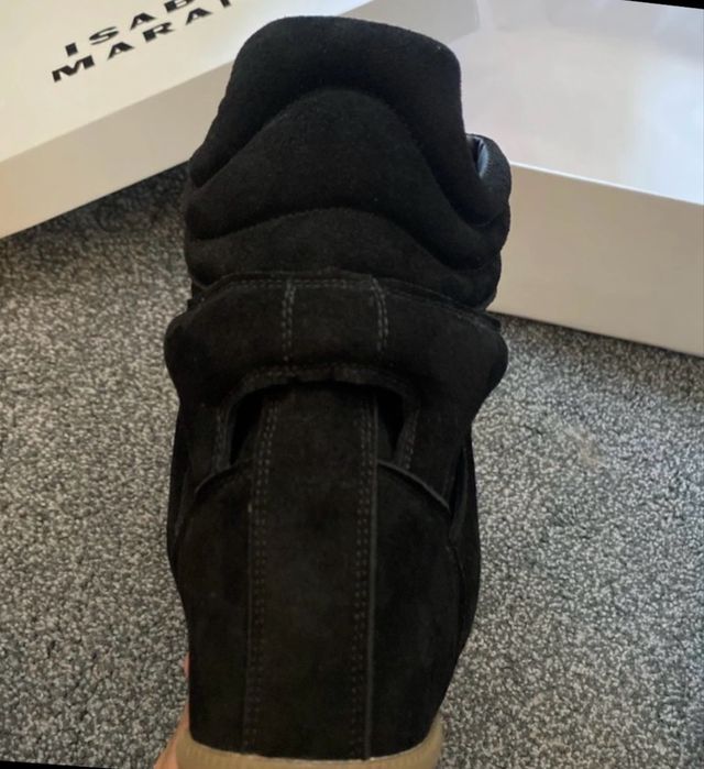 Adidasi ghete Isabel Marant Bekett marime 38 39 37 negru Golden Goose