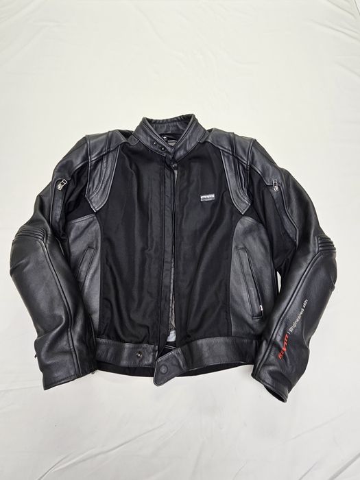Geacă moto piele +mesh Revit 54