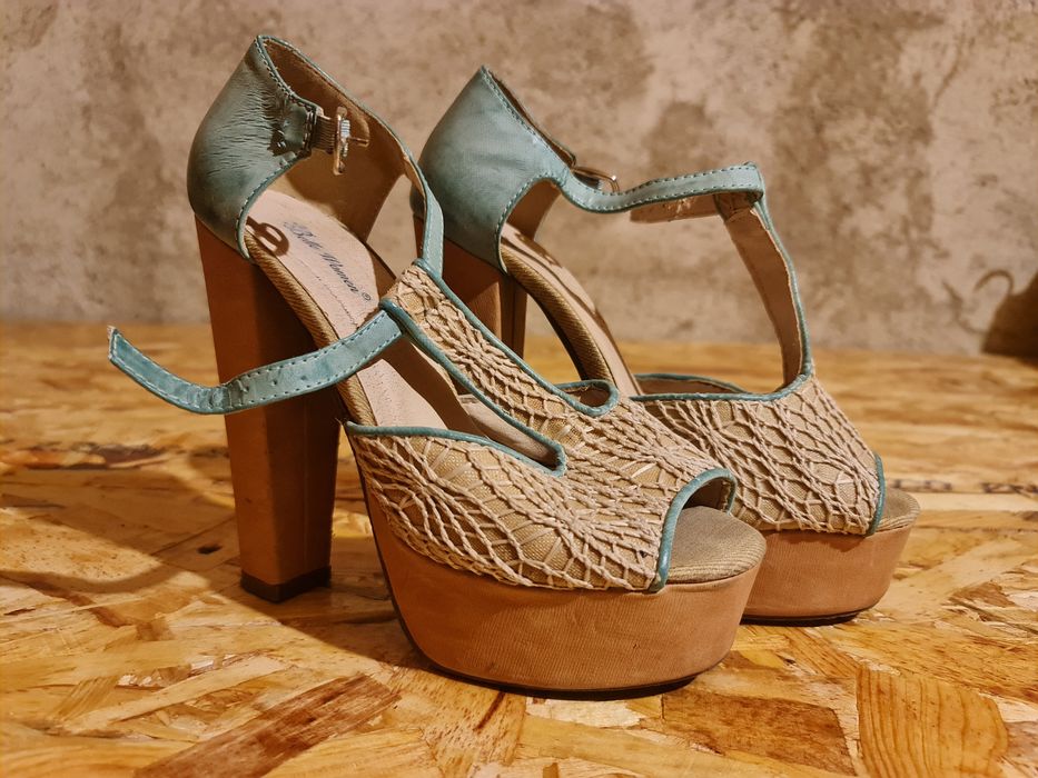 Sandale de vara cu toc mărimea 36