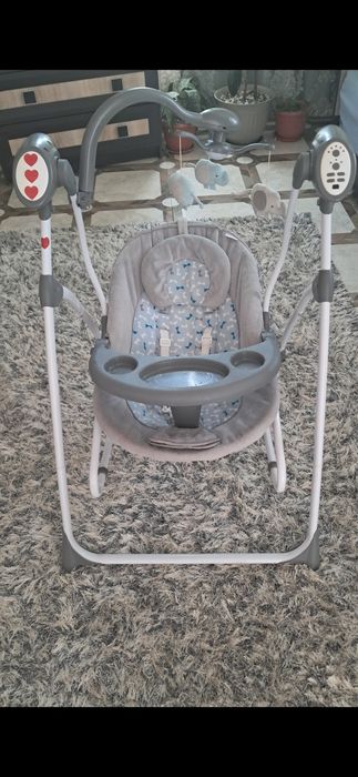 Carucior 3in1 krausman și leagăn electric