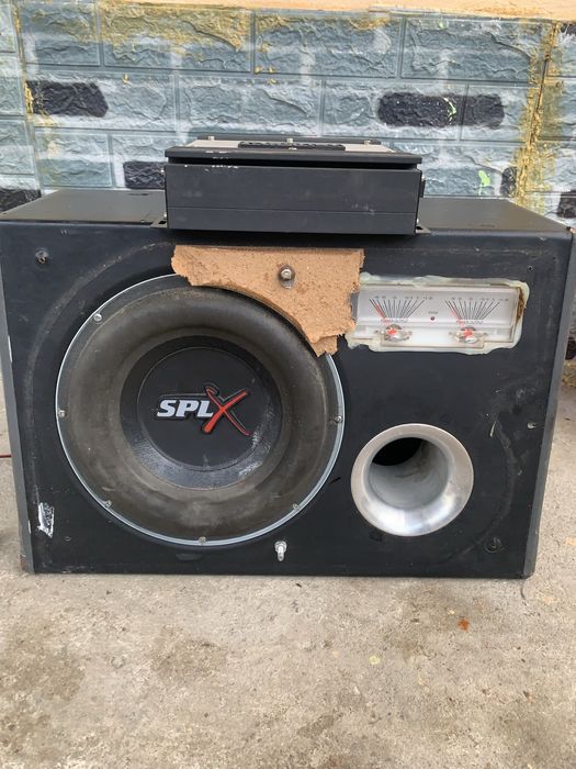 Subwoofer +statie 600W