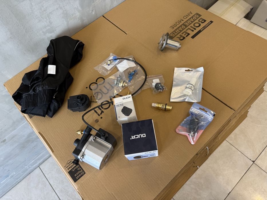 Запчасти двухконтурный котёл . Katyol zapchas