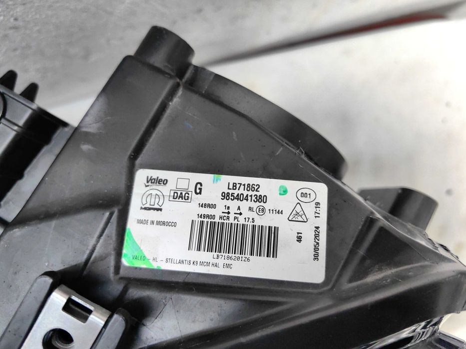 Оригинален фар Fiat Doblo Citroen Berlingo Partner