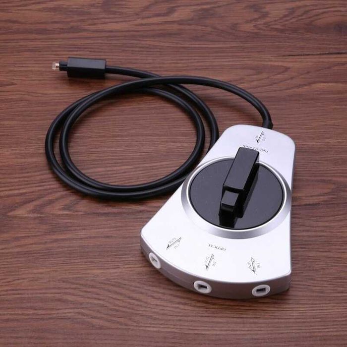 Двунаправленный 3-полосный разветвитель SPDF 3x1 / 1x3 Toslink