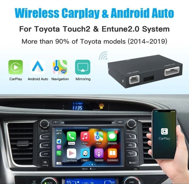 Dispozitiv Toyota Wireless Android Auto/ Car Play