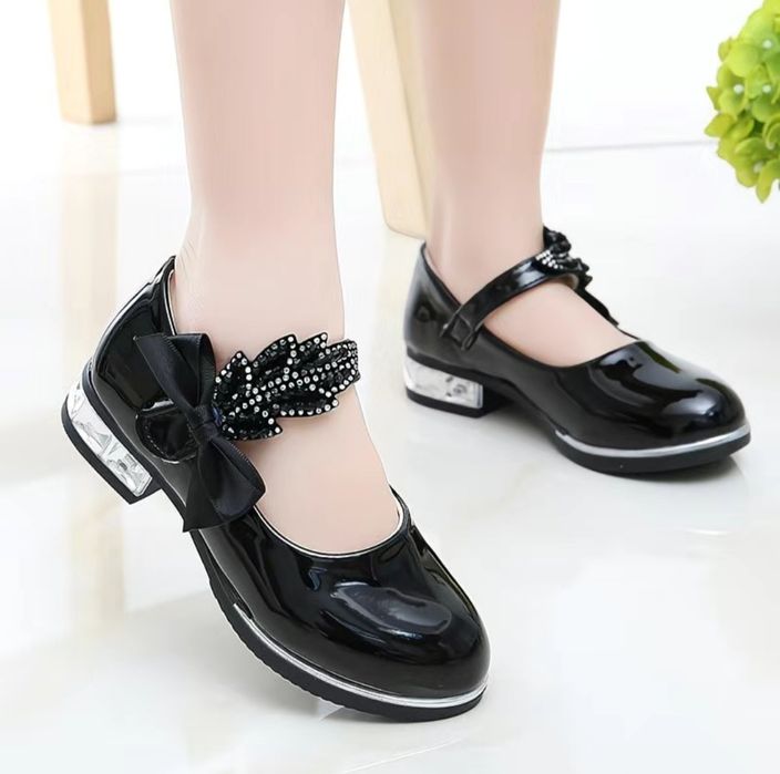 Туфли детские черные