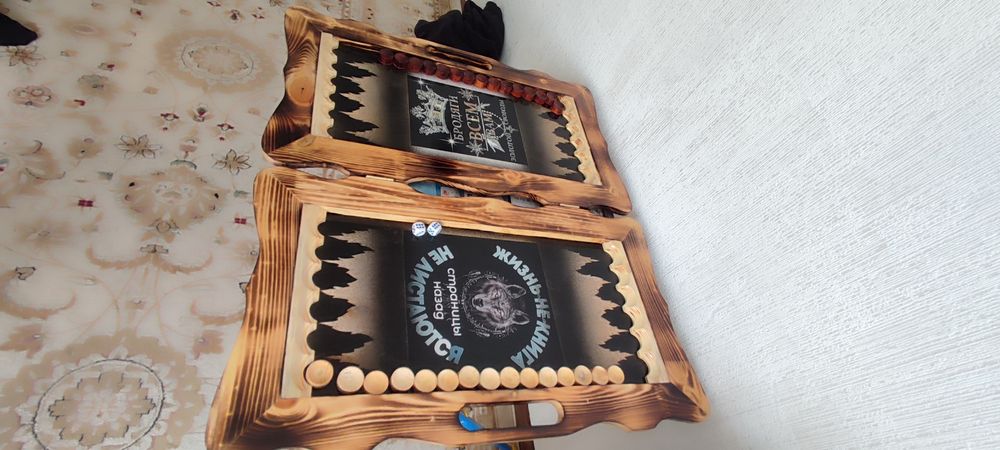 Нарды ручной сборки