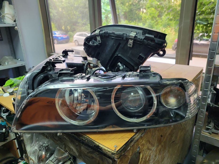 РЕМОНТ Рециклиране на фарове на BMW E39 remont reciklirane na farove