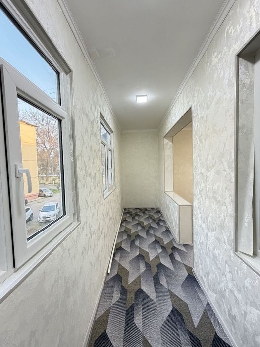 Чилонзор 20  2в3/2/4 балкон 1,5х6 смежная планировка после ремонта