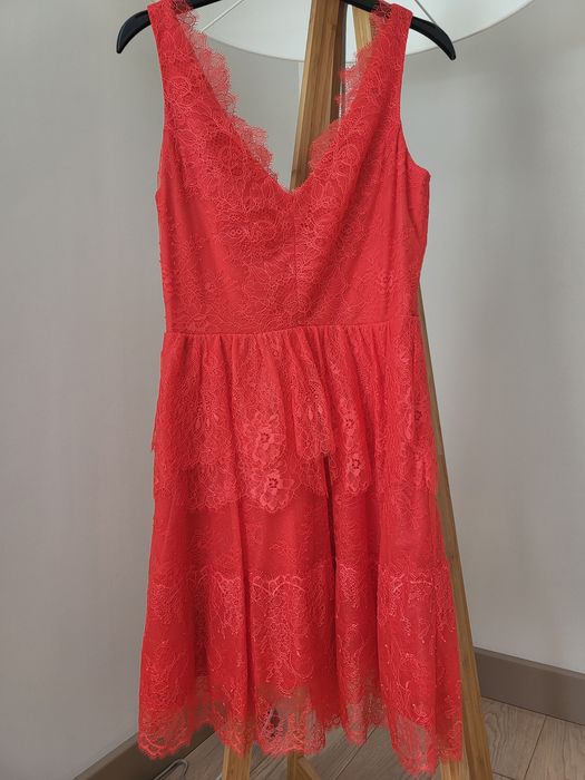 Rochie BCBG MAXAZRIA Dantela Rosie S-M