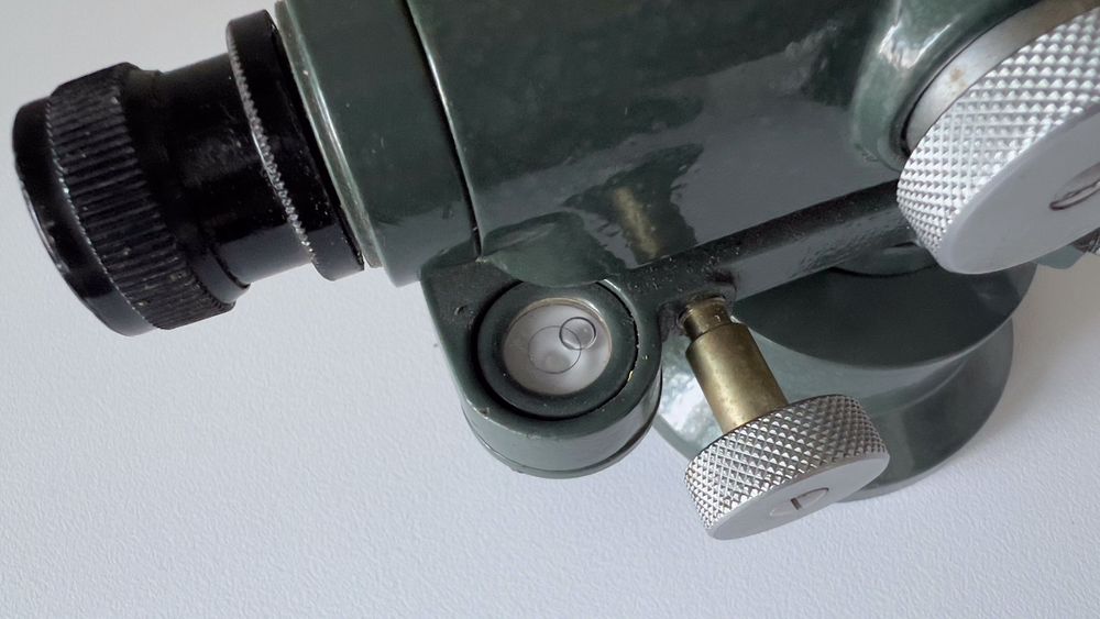 Nivela topografica vintage Watts Rank Pullin Controls teodolit