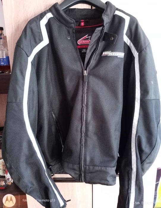 Vând geacă motocicletă Hein Gericke material textil respirabil neagră