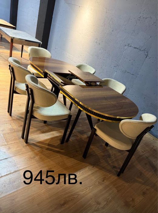 Трапезна маса Мраморна лукс