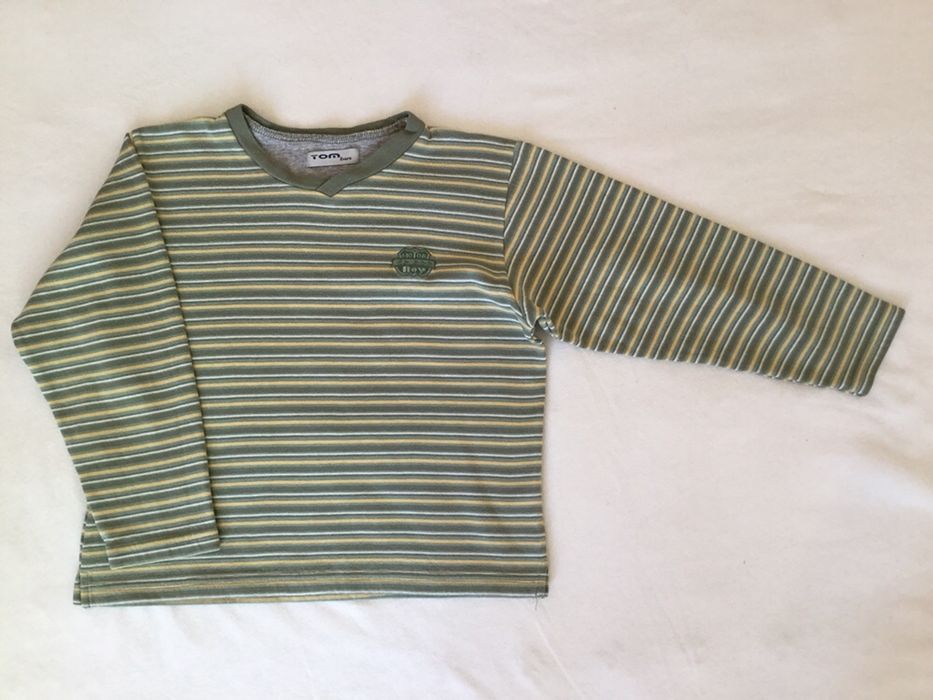 2 Pulovere din bumbac, baiat 5-7 ani, 110-122 cm