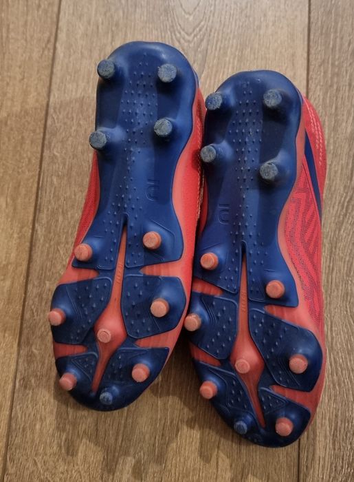 Ghete cu bandă cu arici Fotbal VIRALTO I EASY FG Copii 34