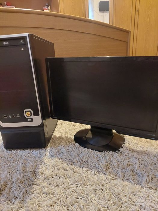 PC+monitor 16 gbram