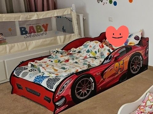 Pat copii masina Fulger Mcqueen