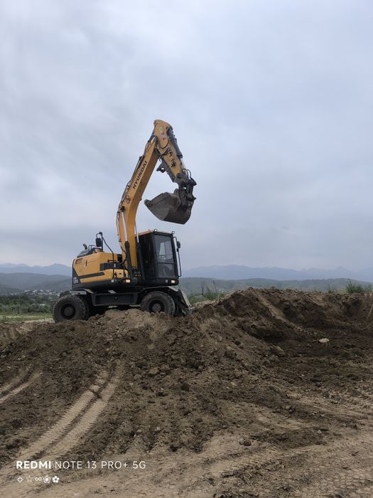 Экскаватор Услуги Эксковатора Алматы