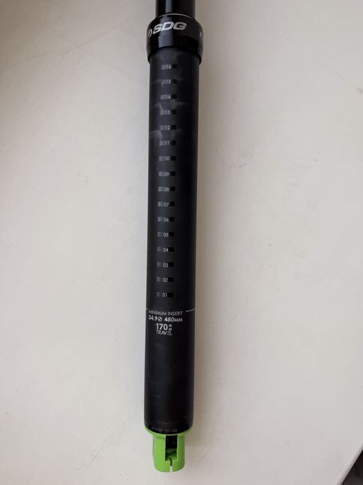 Дроппер SDG 39,4mm 170mm