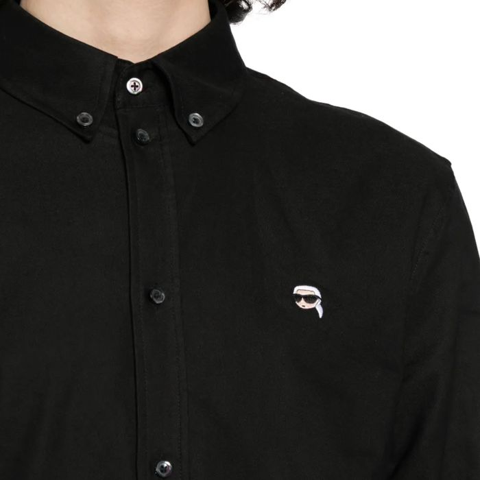 Оригинална мъжка риза Мъжка риза Karl Lagerfeld Ikonik 2.0