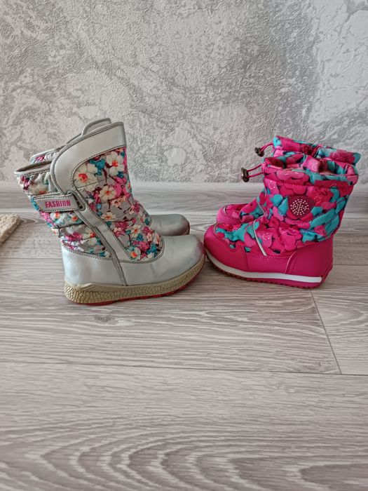 Зимнии сапожки детские