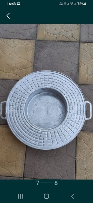 Gratar inox, tăiat în Plasma ceaun disc