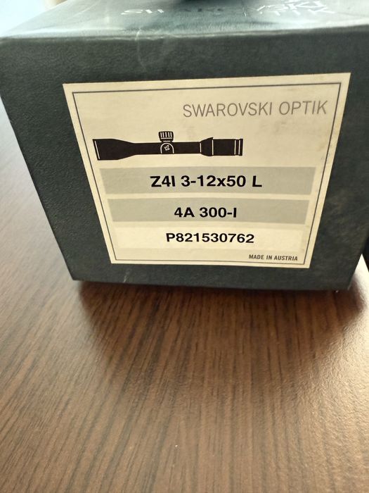 Оптика Swarovski Z4i 3-12-50 L