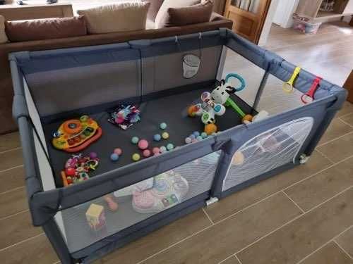 НОВА! 120х180см. Голяма кошара за игра/ преграда ограда заграждение