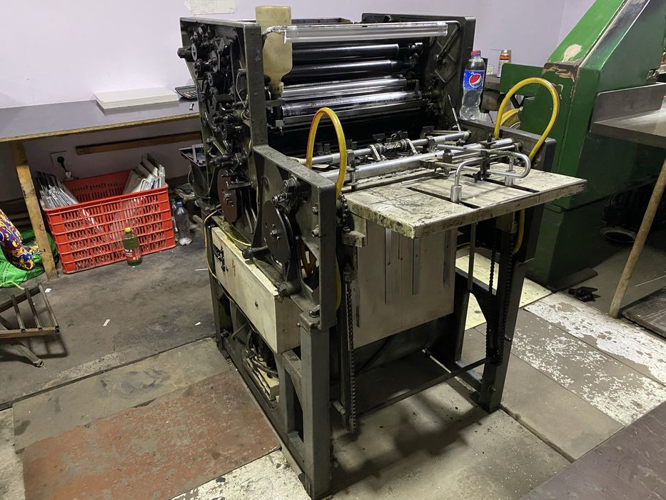 Пачатьная машина и флотооезка