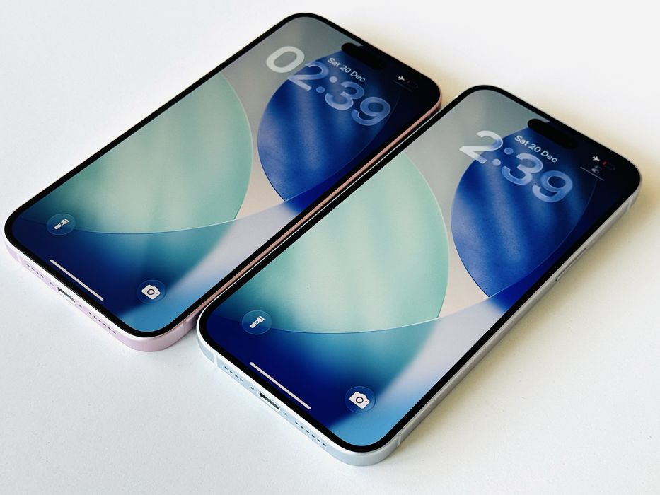 НОВИ! Iphone 15 Plus 128GB Blue Pink Гаранция 1 година