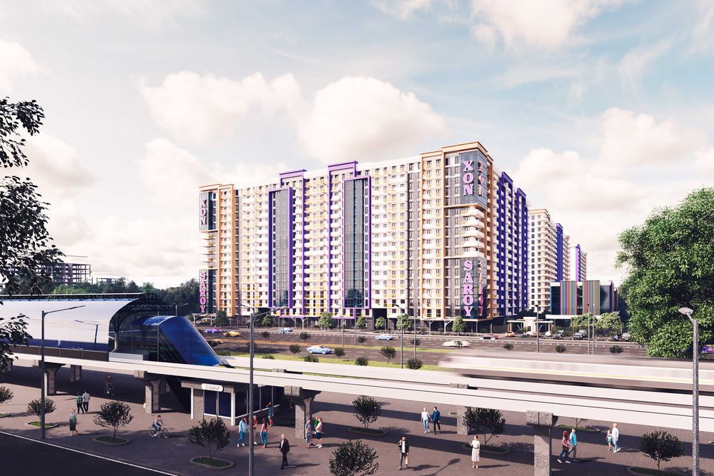 Muhabbat Shahri TJM, 2 xonali xonadon 50,5  Yashnobod tumani