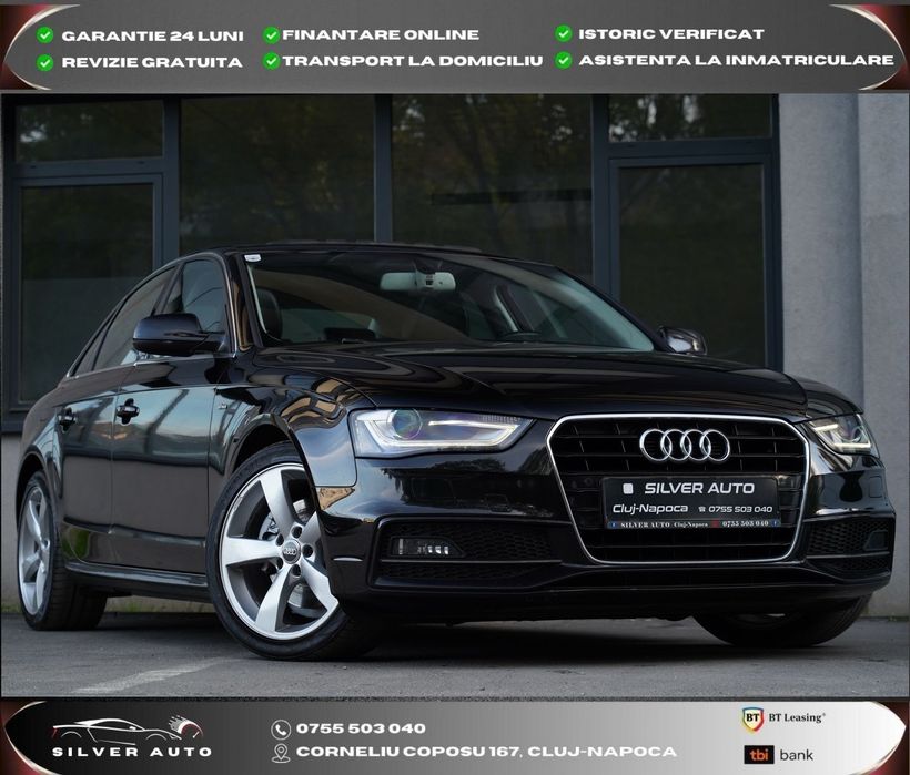 Audi A4 S line Trapa 2.0 190 cp ULTRA RATE Garantie