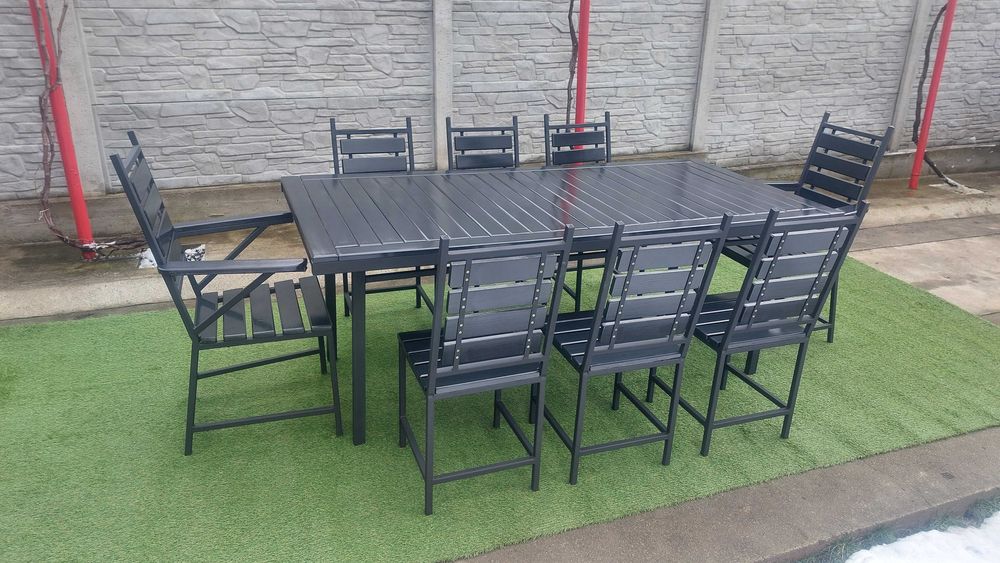 Set masa cu 8 scaune