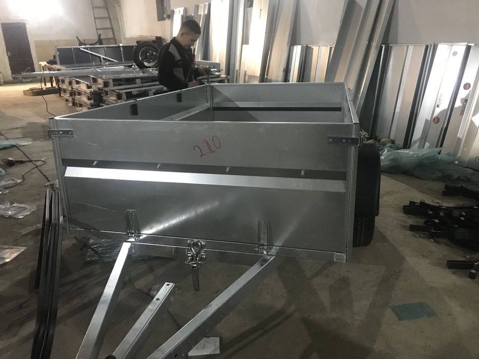 Прицеп с высоким бортом