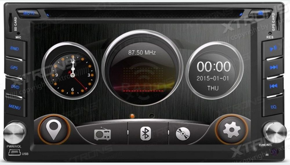 DVD Auto 2 DIN cu Navigatie, Xtrons TD619G,accept schimb,