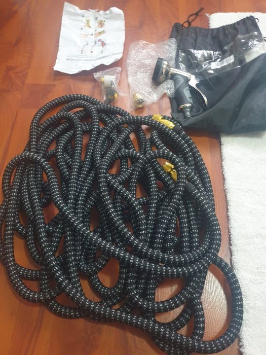 Furtun extensibil 15m x3 nou