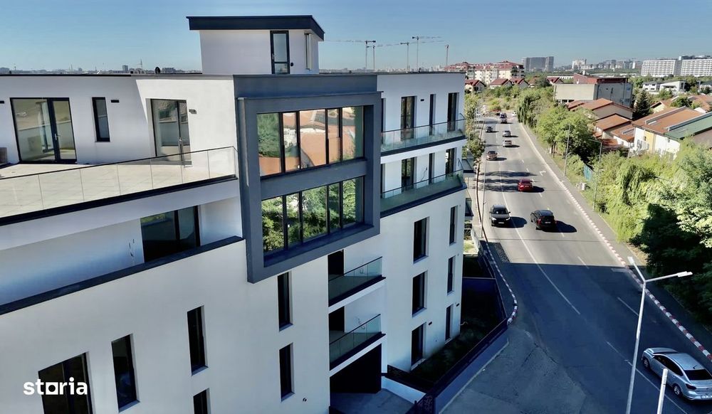 Apartament cu dormitor matrimonial, terasa logie 12 mp, bloc Boutique