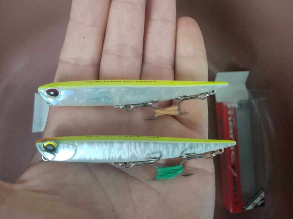 Воблери Bay ruf manic 99 и Hart Absolut uma 150mm