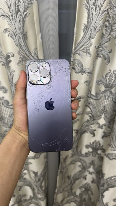 iPhone 14 pro max 128 100%