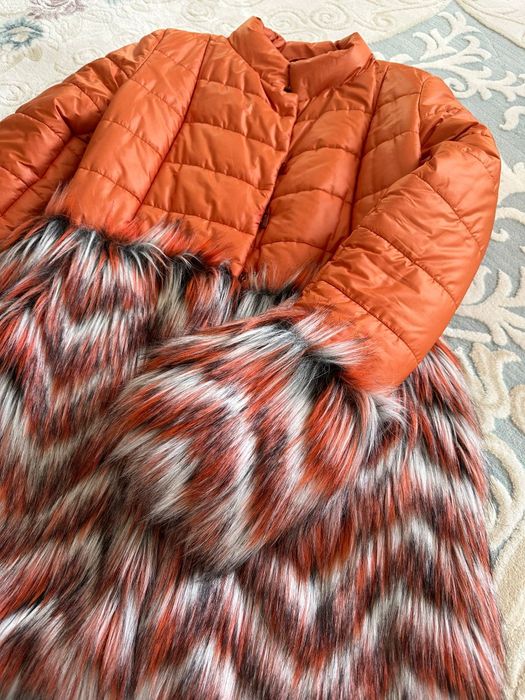 Geaca de iarna cu blana sintetică