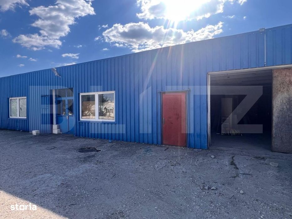 Hala industriala, 800 mp, Acces TIR, zona Bucovat