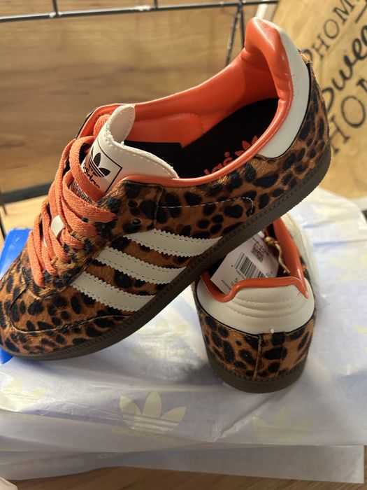 Adidas Samba Leopard Print