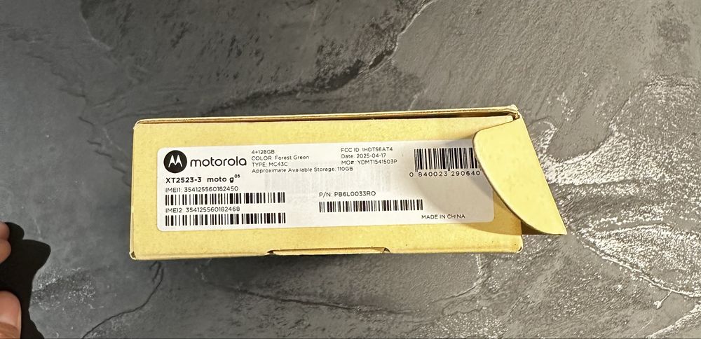 Motorola G05 Nou Forest Green