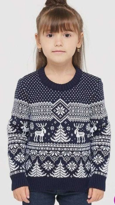 детский свитер теплый